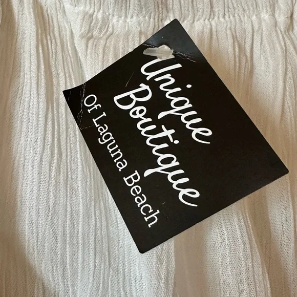 Ocean Drive Clothing Co.•mini tube dress•large•100% rayon•fringe/tassel/mirror - Picture 10 of 16